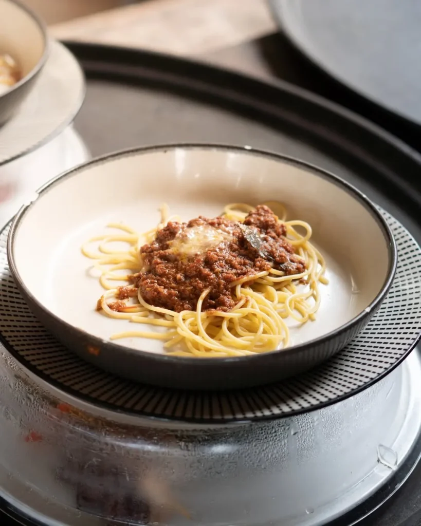 Foto makanan premium yang menggugah selera