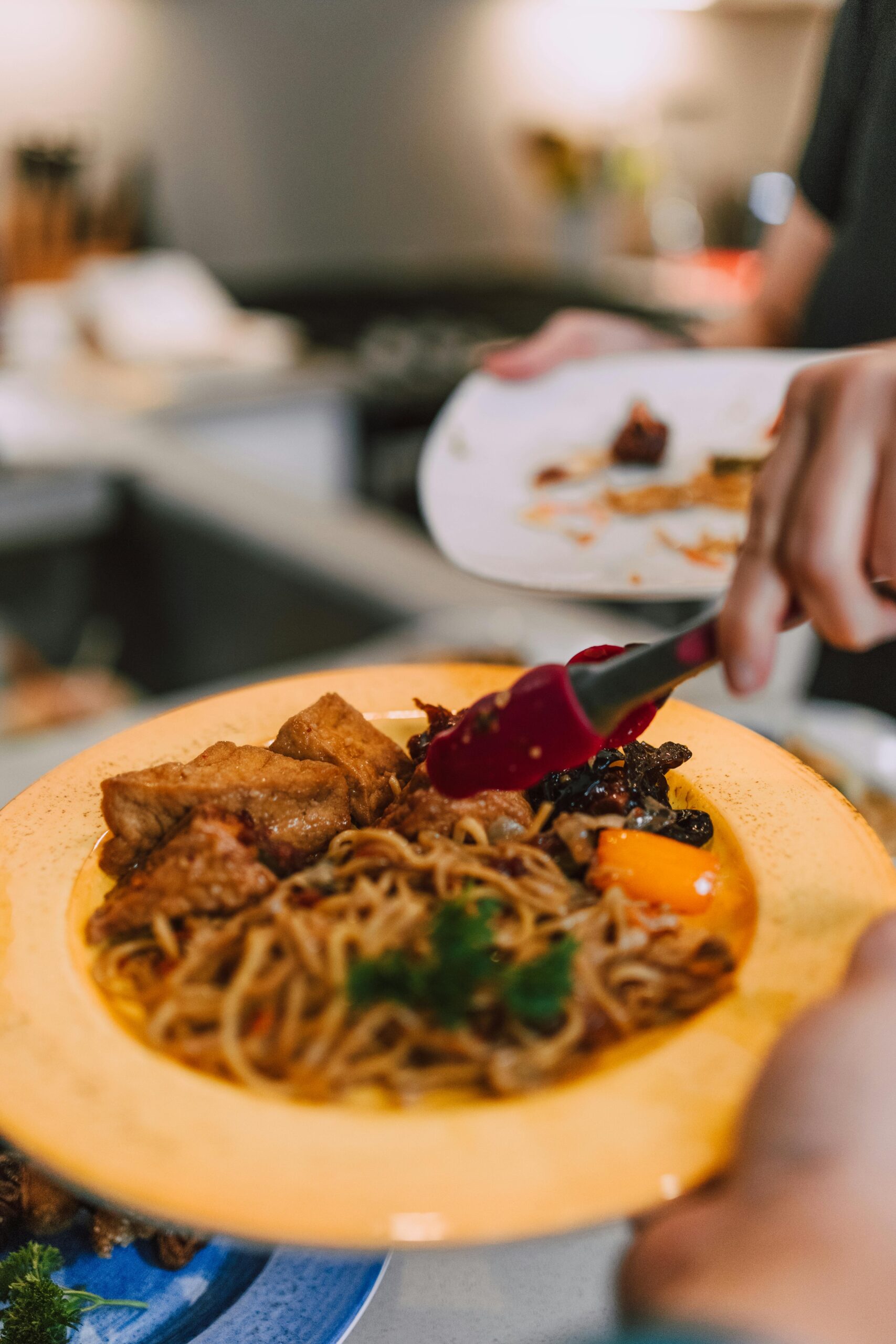 Foto makanan estetik untuk promosi restoran
