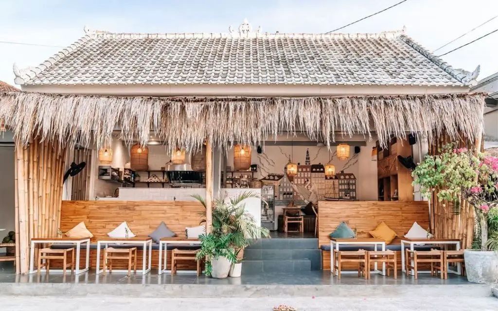 Foto suasana kafe Bali